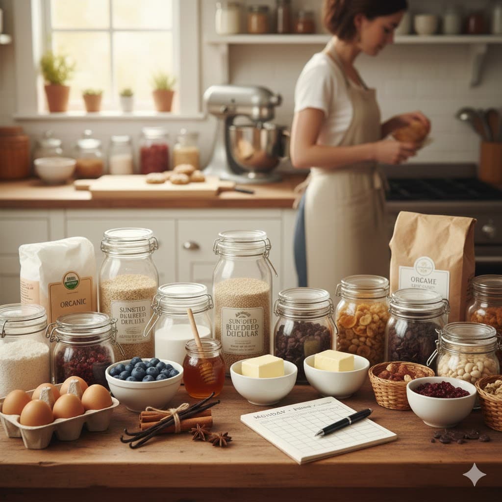 Weekly Ingredient Planning for Cottage Food Bakers